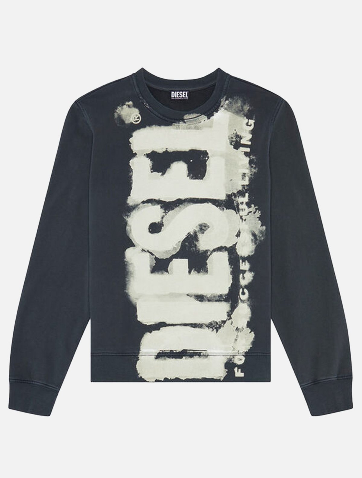Moletom Diesel S-Ginn-E5 Felpa A06787 Chumbo | Adamanto Store