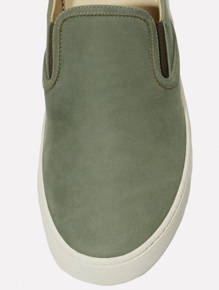 Tênis Osklen Masculino Slip On Iate Bossanova Verde Militar