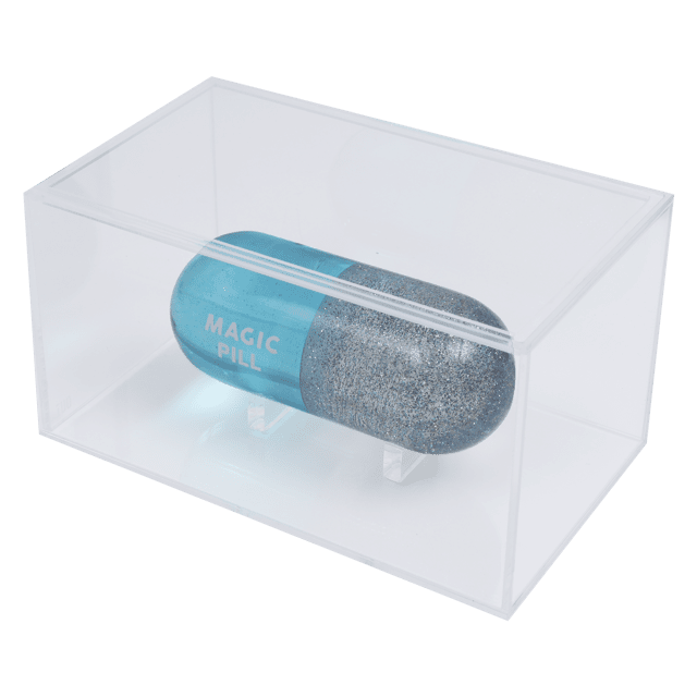 GLITTER PILL na caixa de acrílico OUI ART