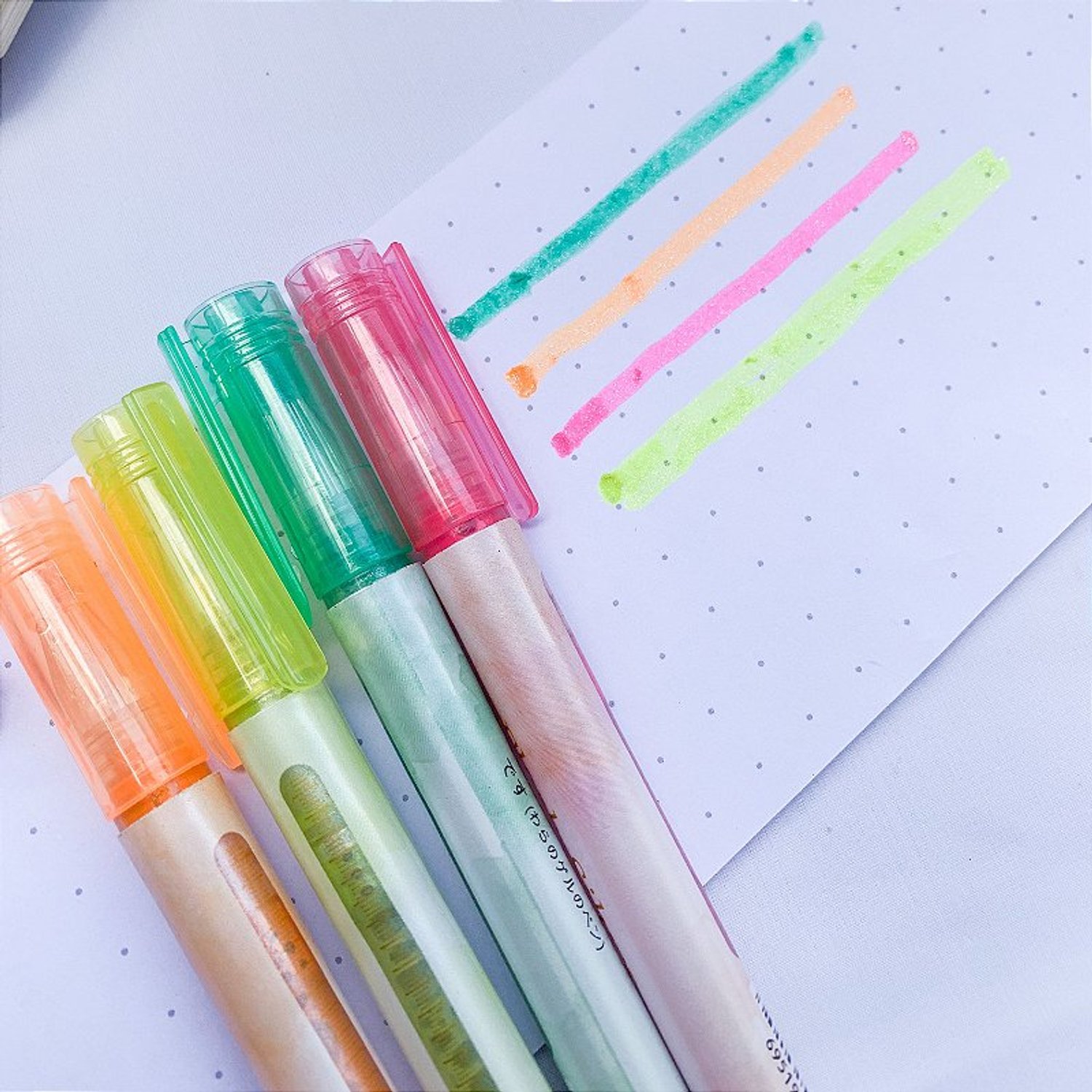 Marca Texto Glitter 4 Cores | Atacado Papelândia