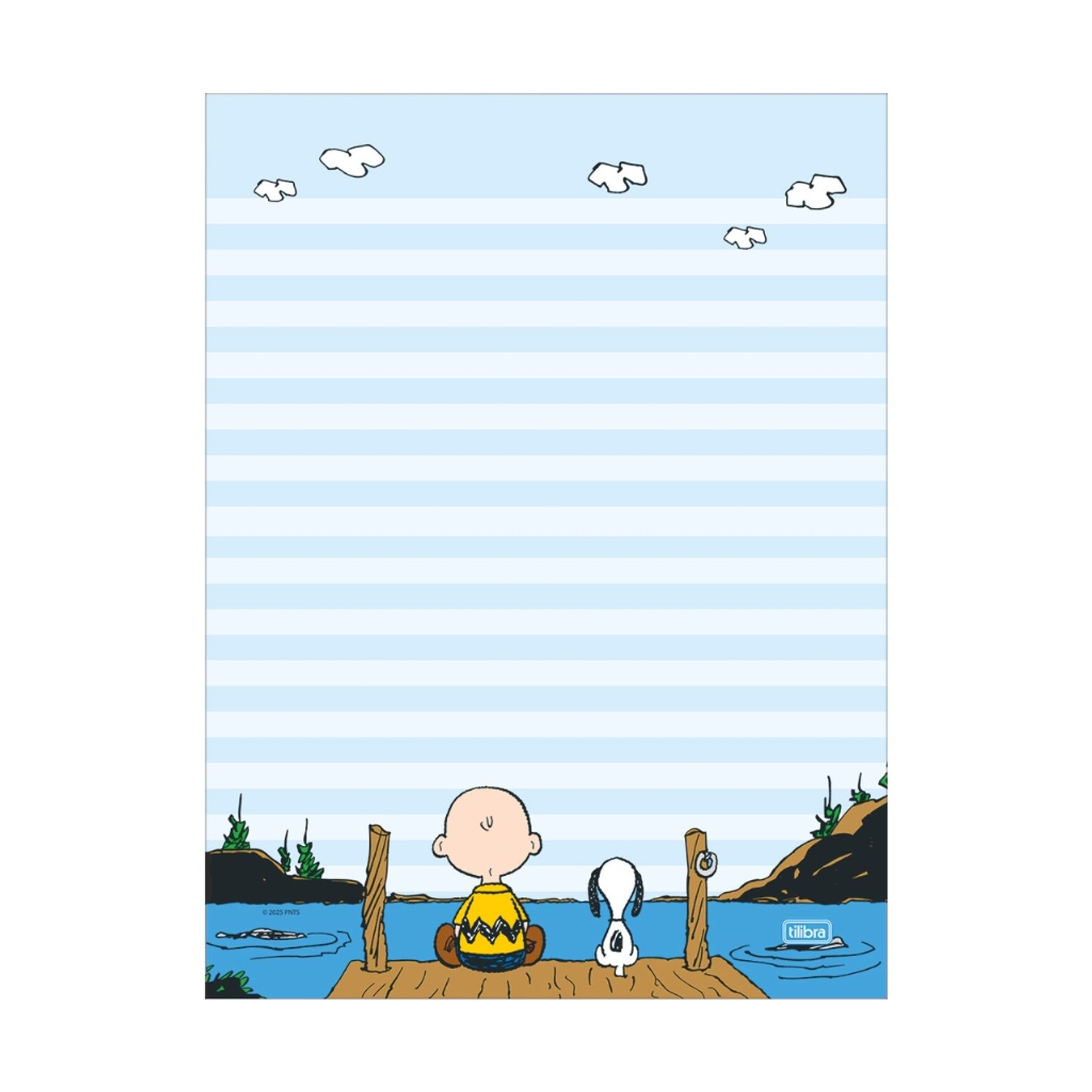 Caderno Colado Papel de Carta 50 fls SNOOPY - TILIBRA - UND | Atacado ...