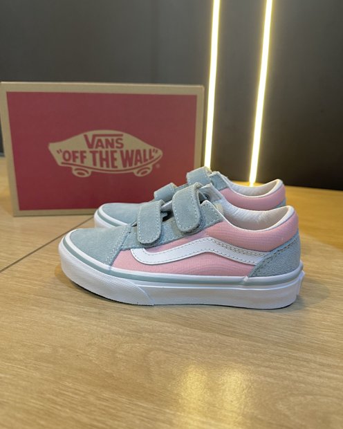 Vans Plataforma Vans Feminino Old Skool Rosa Vans Cano Alto Tenis