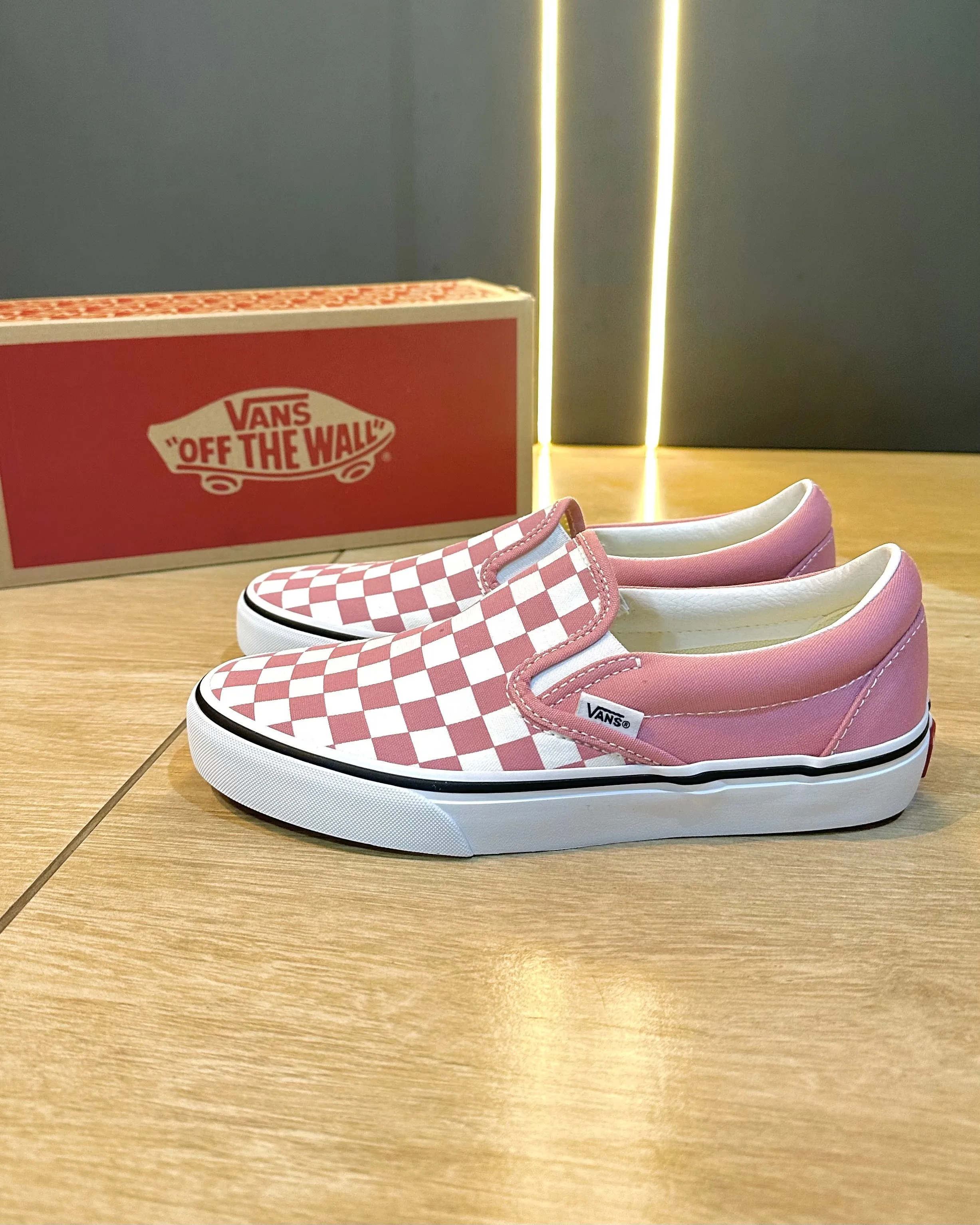 Xadrez Tenis Vans Slip On Feminino Tênis Vans Slip On Checkerboard
