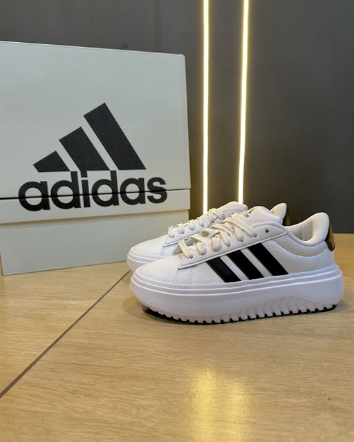 Tênis Adidas Plataforma Grand Court