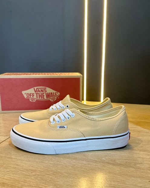 Vans Authentic Vans Mostarda Feminino Vans Usado Vans Amarelo