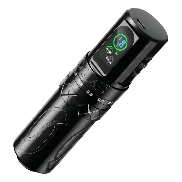 Máquina Pen Dklab Mizar - Black | Nômades Tattoo Supply