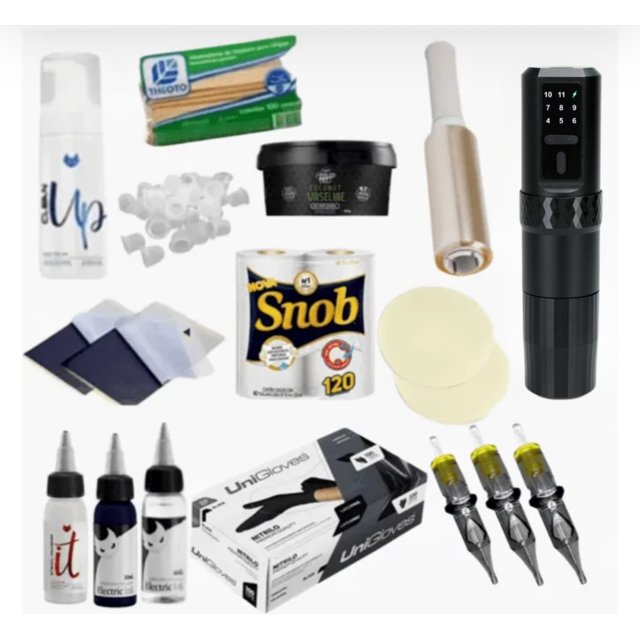 Kit de Tatuagem - Pen B1 | Nômades Tattoo Supply
