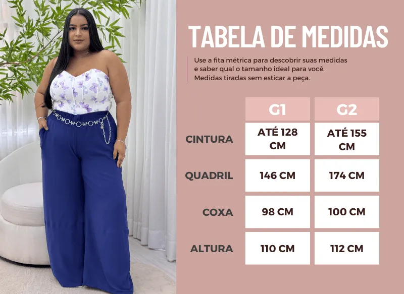 Calça pantalona