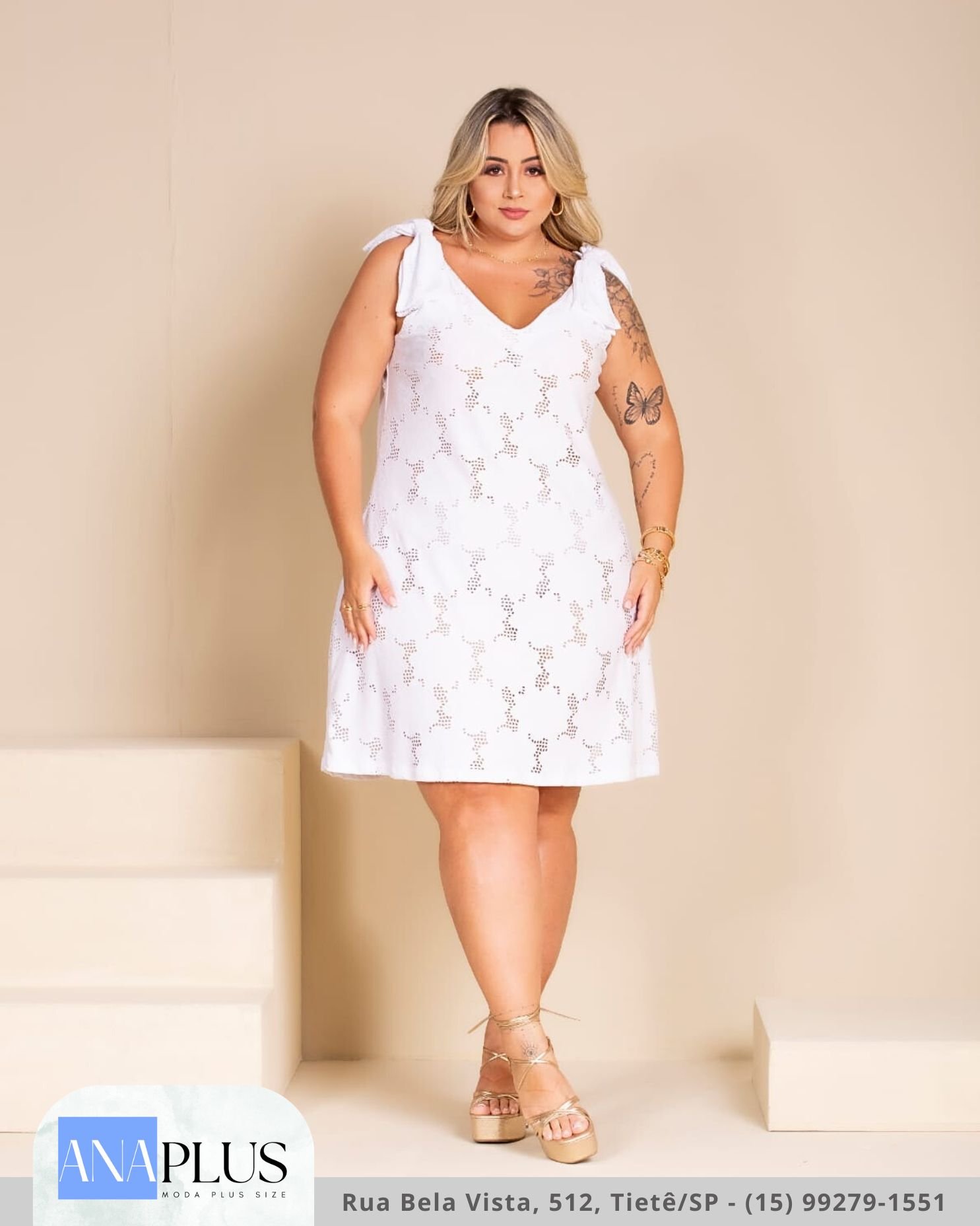 Plus Size FeirÃ£o Das Malhas Vestidos Vestido Em Malha Fria