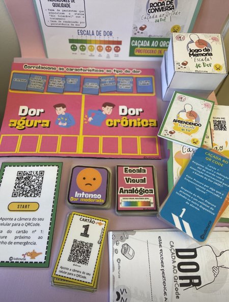 Caçada ao QR Code da Dor | Ludic Nurse