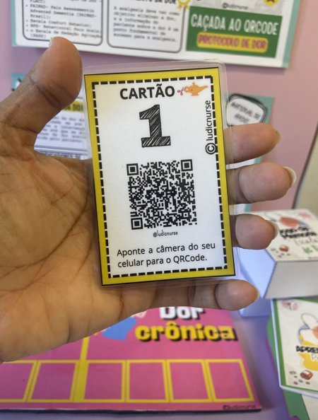 Caçada ao QR Code da Dor | Ludic Nurse