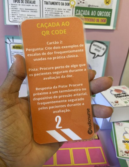 Caçada ao QR Code da Dor | Ludic Nurse