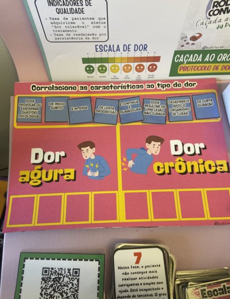 Caçada ao QR Code da Dor | Ludic Nurse