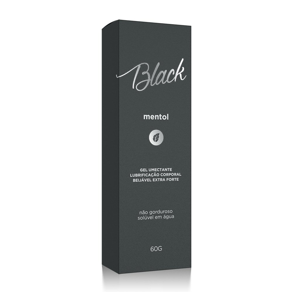 Lubrificante Beijável Black Mentol Extra Forte - 60g | Universo dos  Prazeres | Sex Shop Online