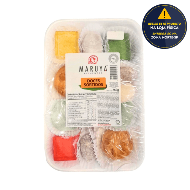 Doces Sortidos Maruya 260g | Empório Yo