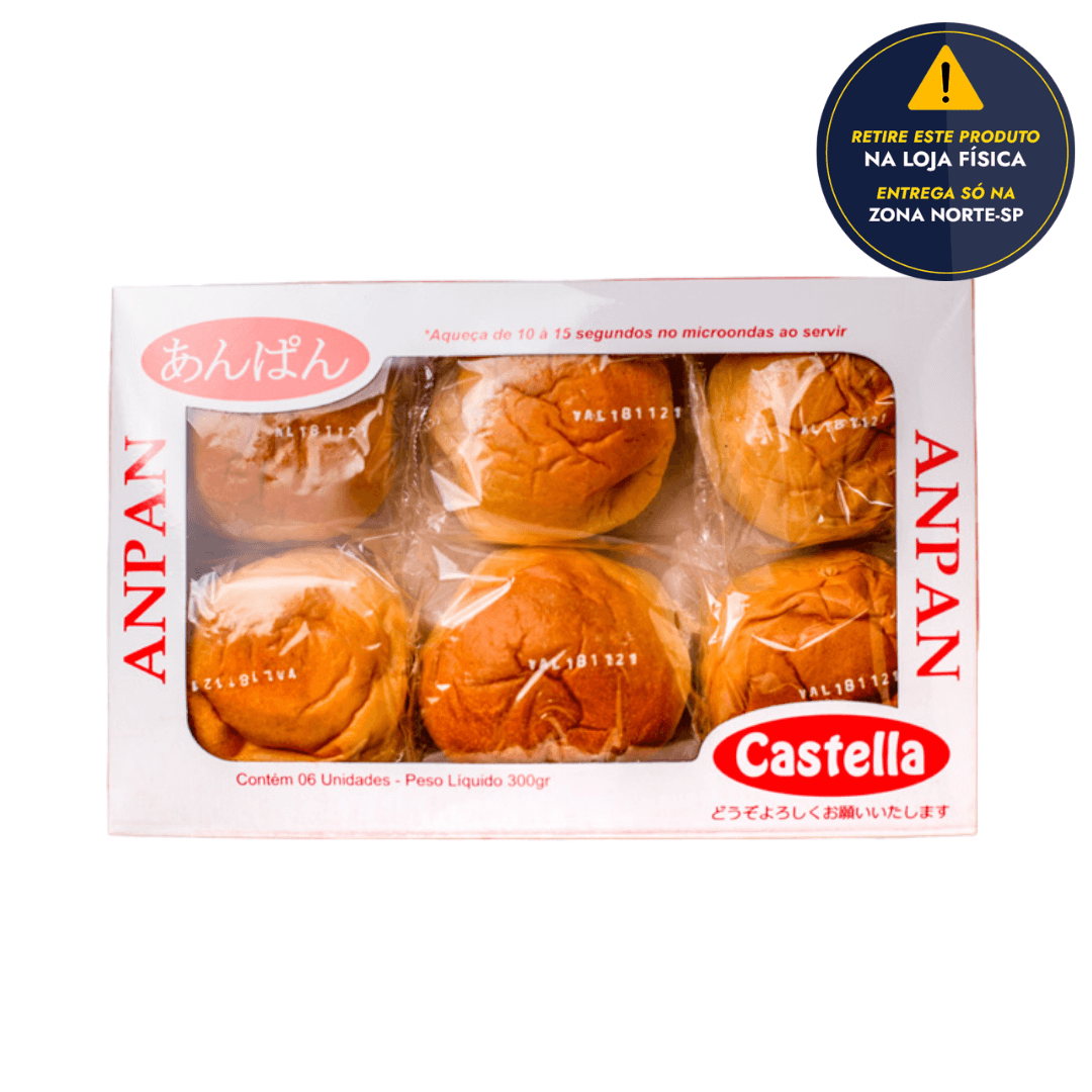 An-Pan Azuki Castella 300g - Doce Japonês | Empório Yo