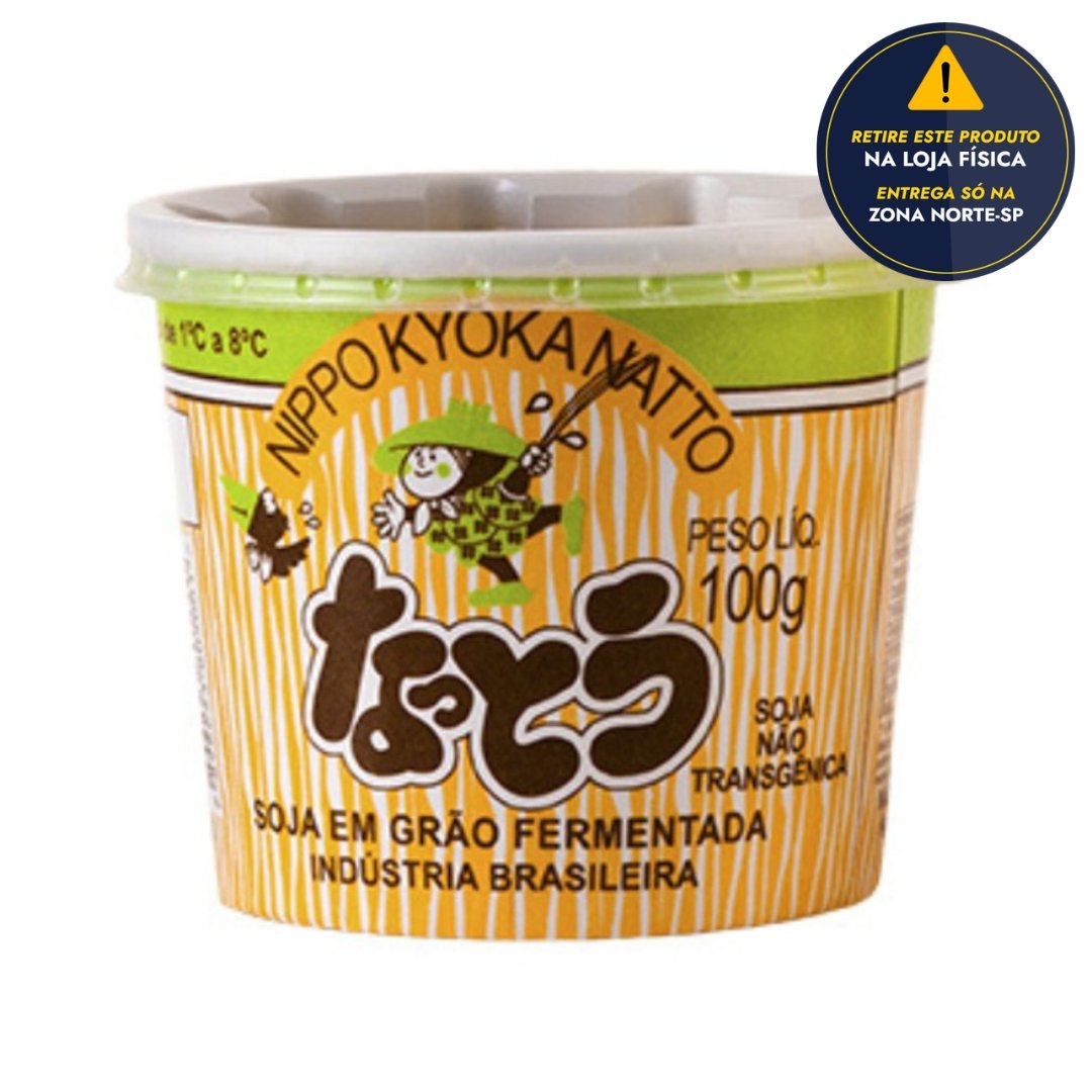 Soja Fermentada Natto Nippo Kyoka 100g Agronippo - Uma Delícia