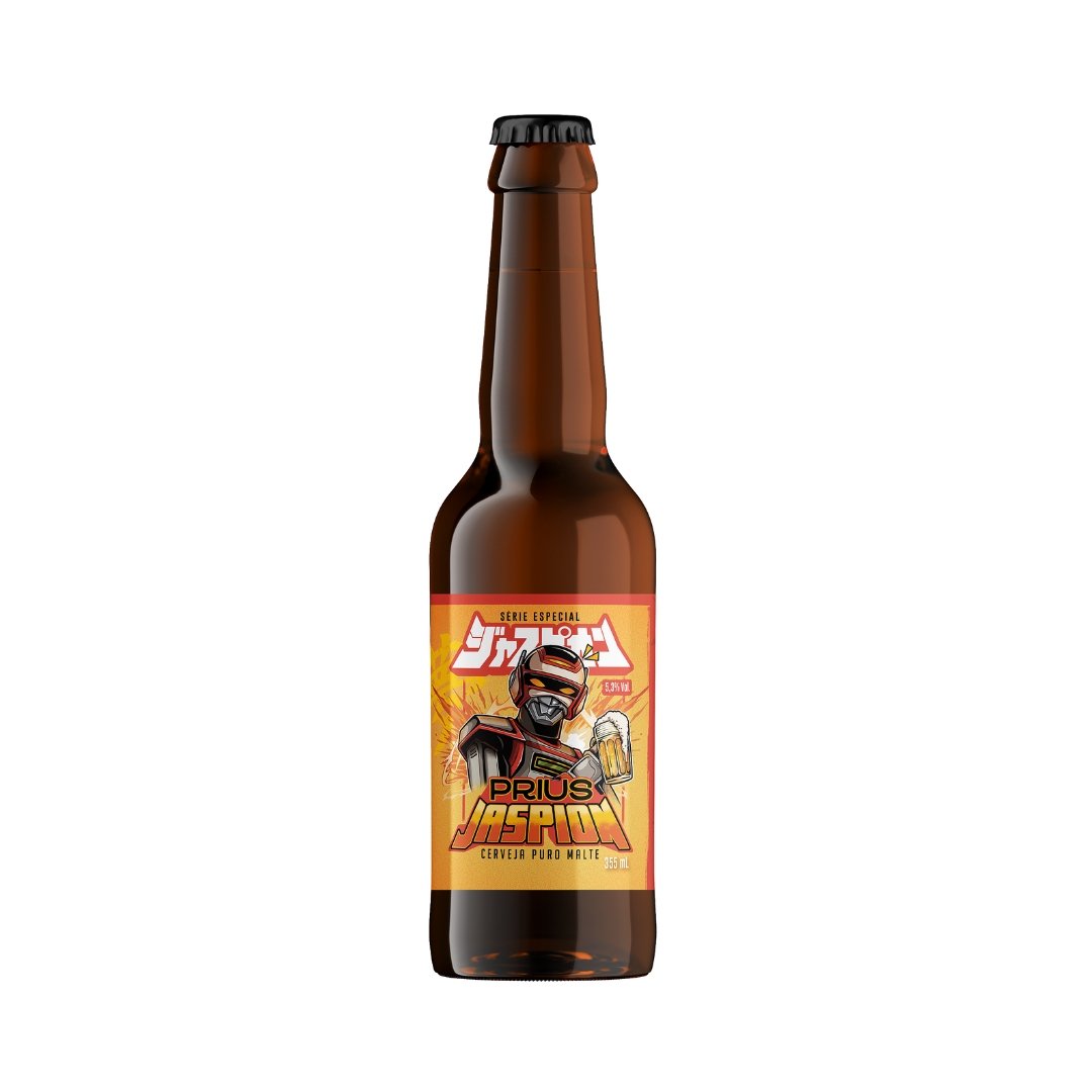 Cerveja Puro Malte Jaspion 355ml - Sabor Artesanal Prius | Empório Yo