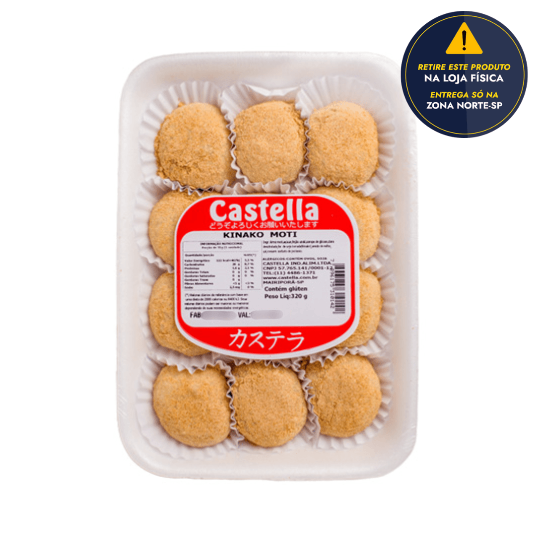 Doce Japonês Kinako Moti Castella 320g | Empório Yo