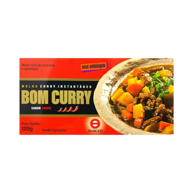 Tempero Bom Curry Sabor Forte Maruiti 120g - Explosão de Sabores ...