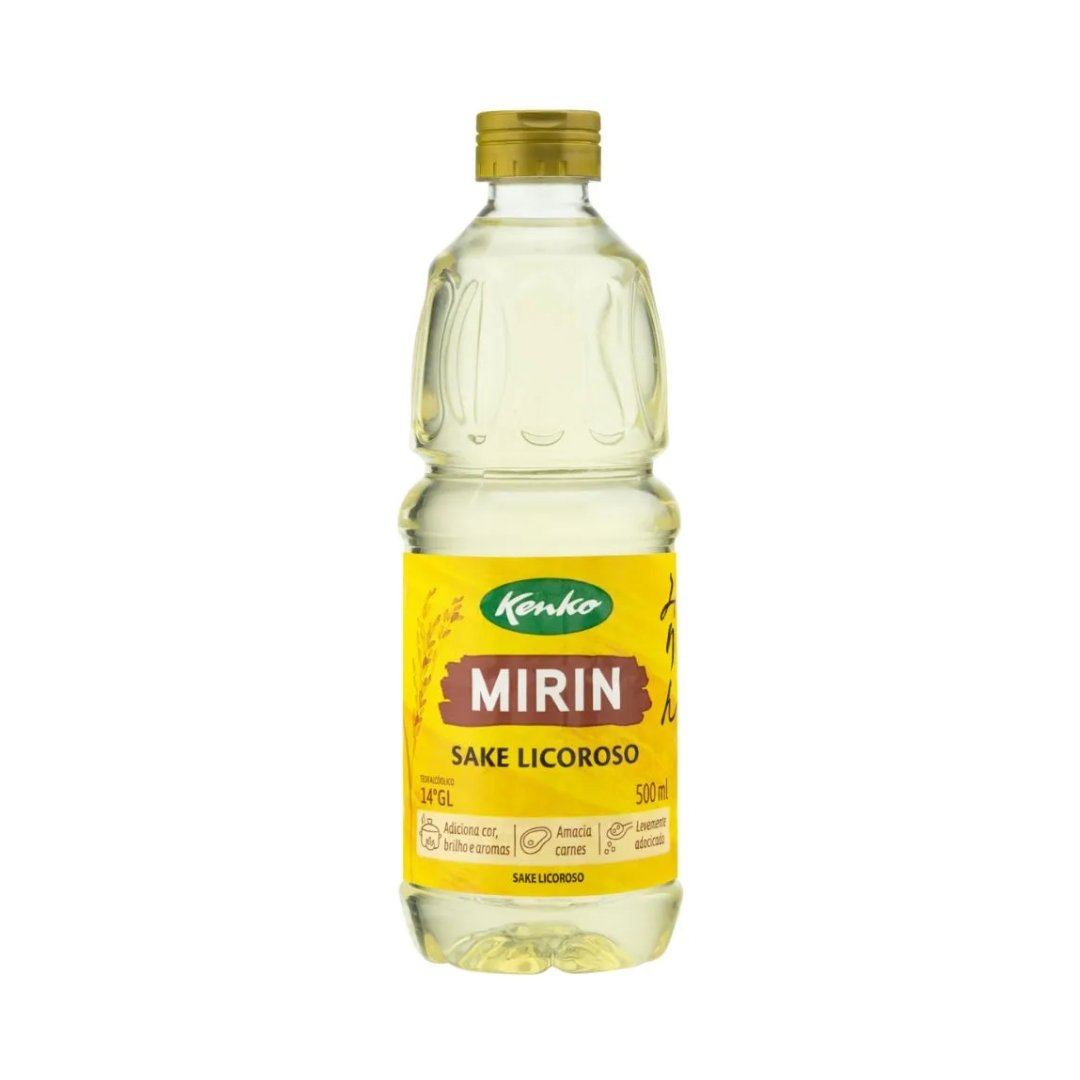Saquê Culinário Licoroso Mirin Kenko 500ml - Sabor Autêntico