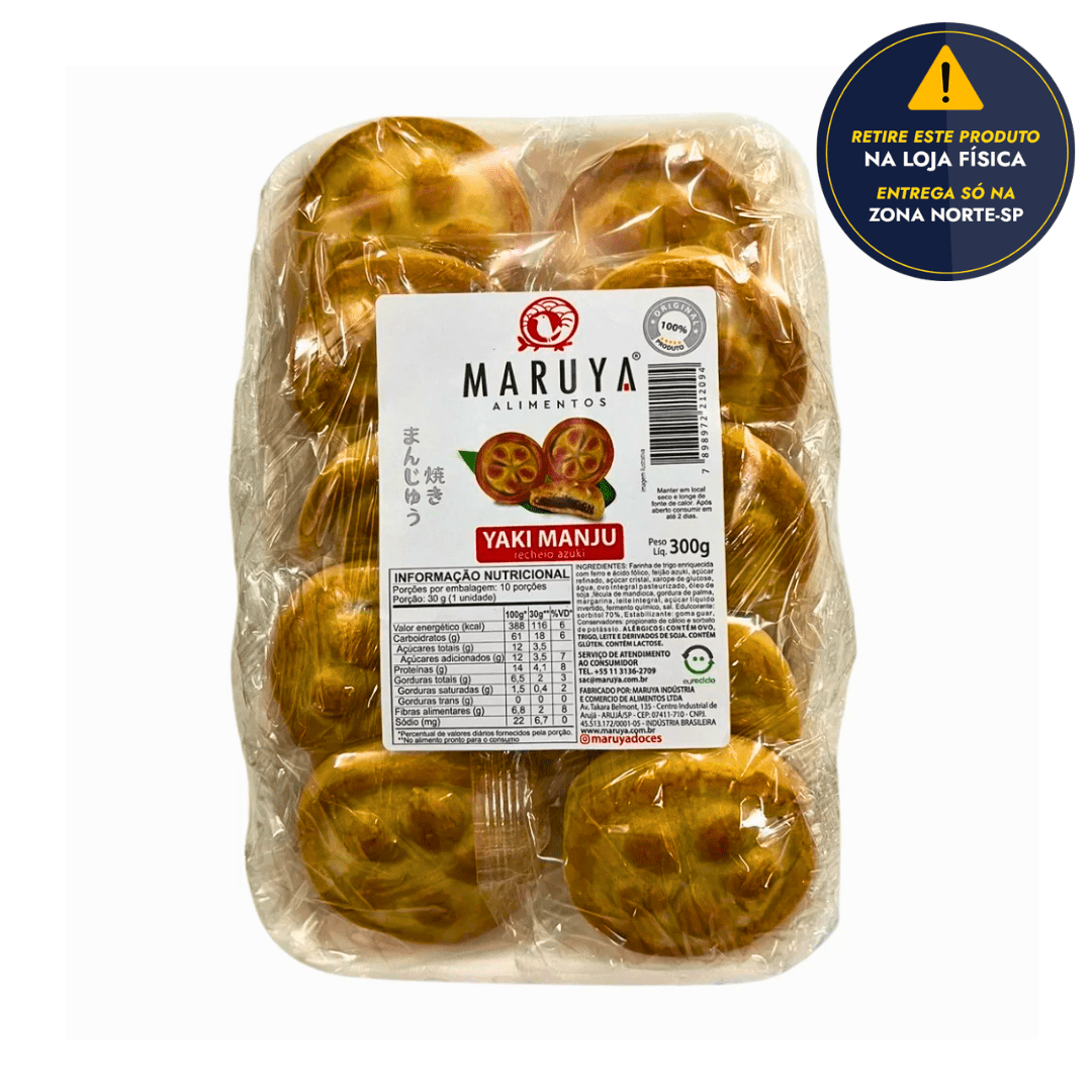 Doce Yakimanju Azuki Maruya 300g | Empório Yo