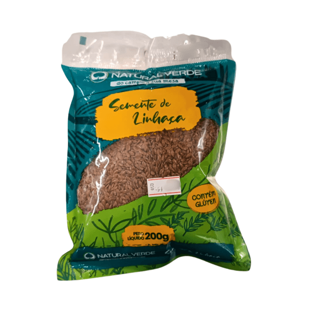 Semente de Linhaça Campo Verde 200g | Rica em Ômega-3 e Antioxidantes ...