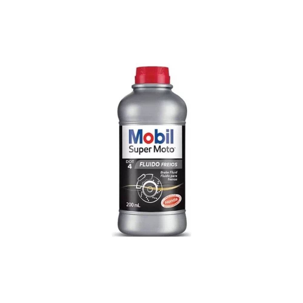 Fluido de freio mobil super moto brake fluid dot 4 200 ml | Robusto