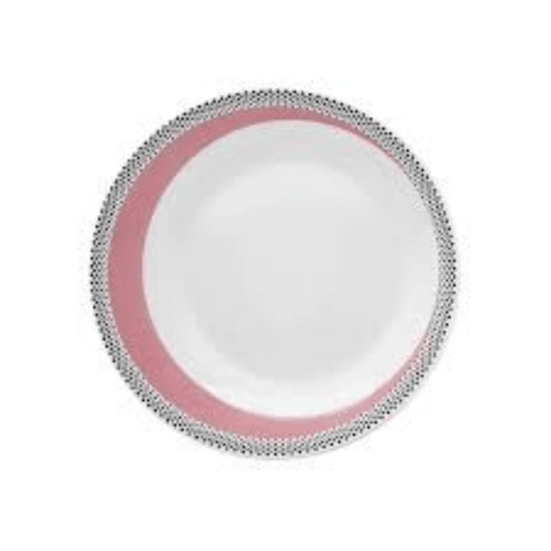 Prato sobremesa Moon Candy Dots Oxford | PorcelAna Home