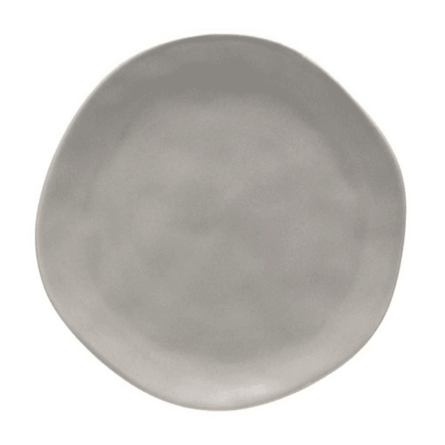 Prato raso Cimento Queimado Organic | PorcelAna Home