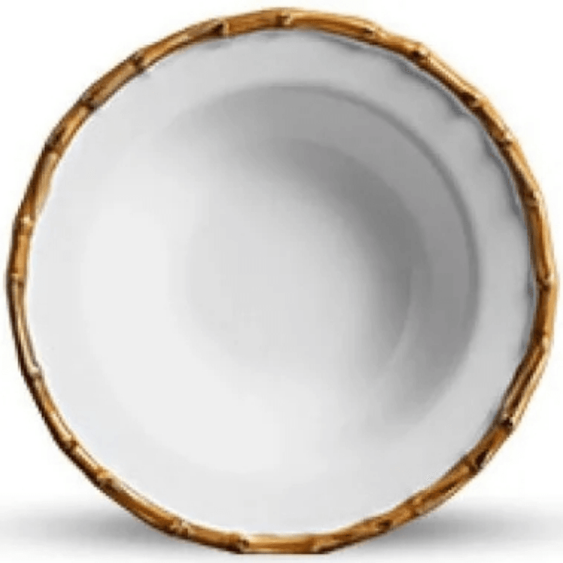Prato Fundo Bambu Flat | PorcelAna Home