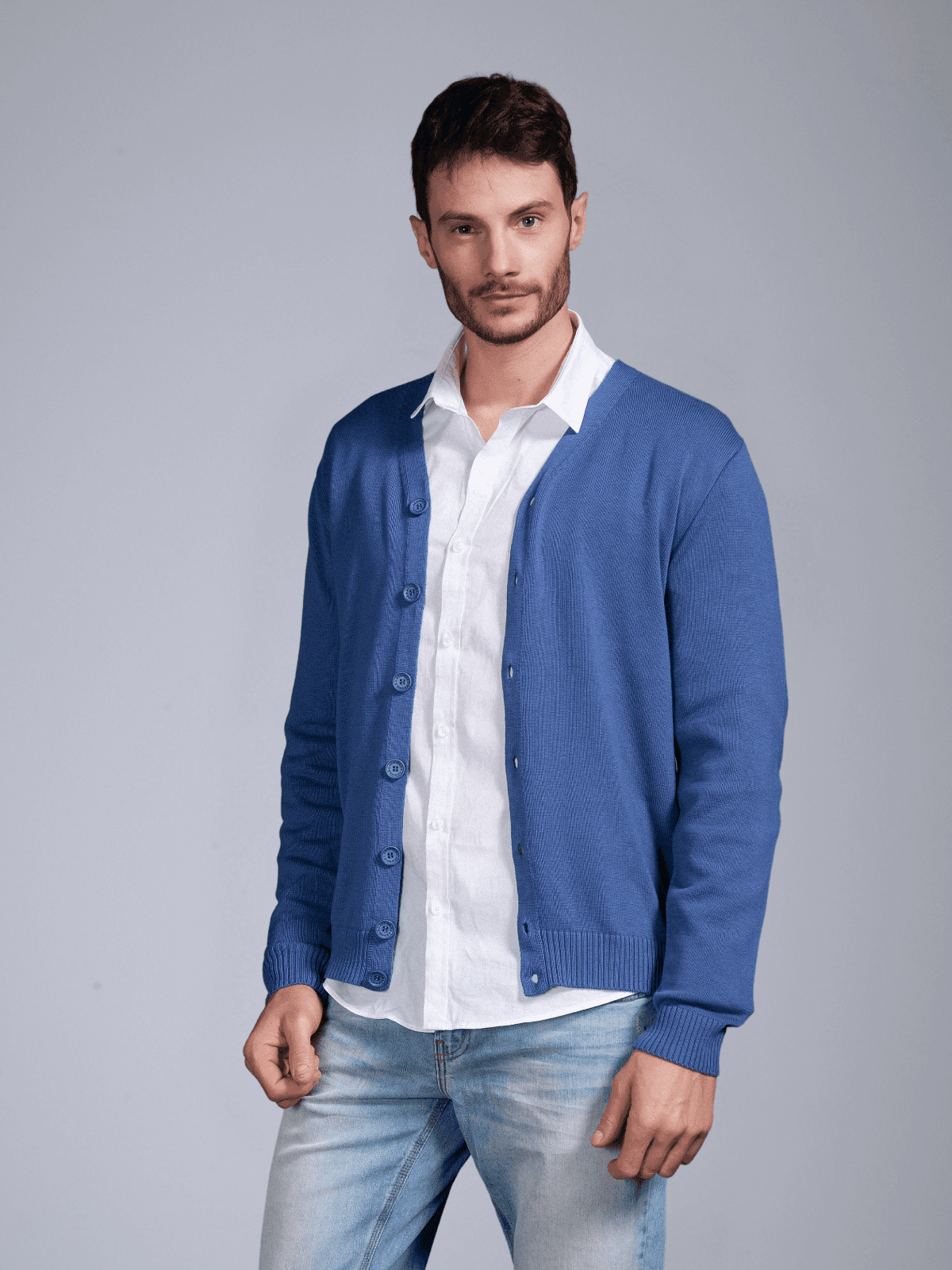 Cardigan Masculino Arnhold Gola V | Iaraline