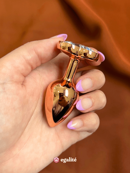 Plug Anal Rose Gold Teo | Egalit Plug Anal Rose Gold Teo | Egalit