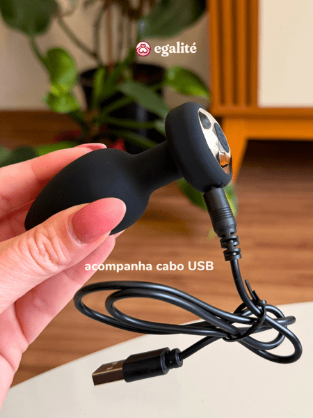 Plug Anal com Vibrao Thundera | Egalit Plug Anal com Vibrao Thundera | Egalit