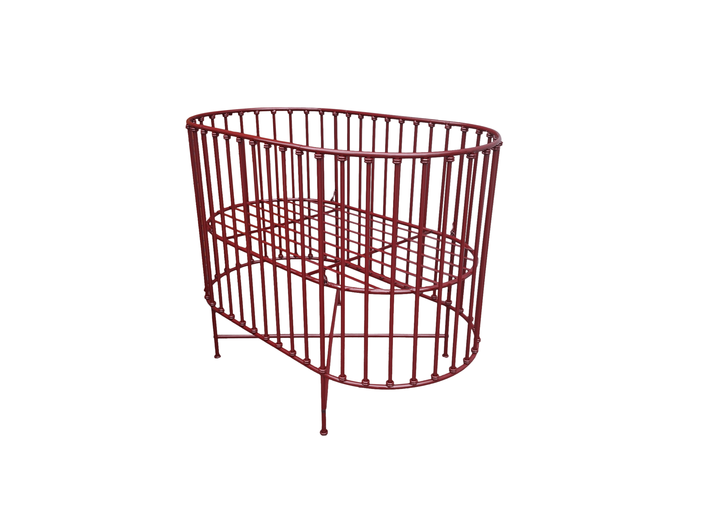 Berço Oval MD 140 | Ferro Art Móveis e Decoração