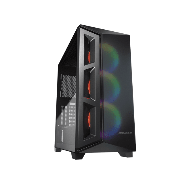 Gabinete Gamer Cougar Darkblader X5 RGB Translucent Black – 385UM30.0003.