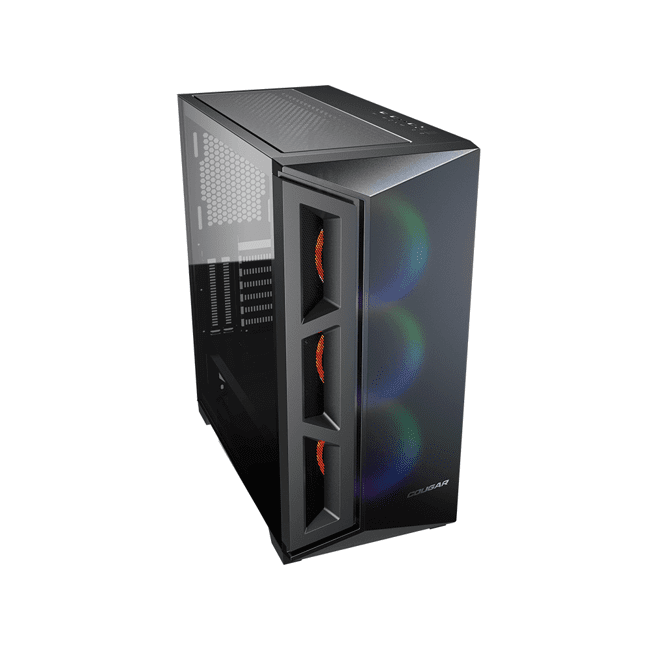 Gabinete Gamer Cougar Darkblader X5 RGB Translucent Black – 385UM30.0003.