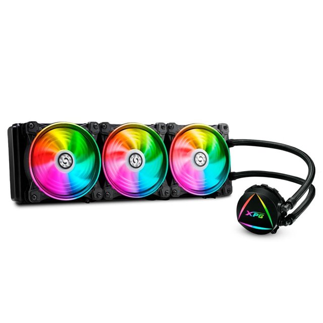 Water Cooler XPG Levante 360, 360mm, ARGB LEVANTE360BKCWW ITX Gamer