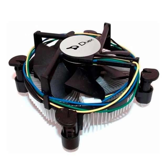 Cooler para Processador DUEX DX C1, Intel, 100mm, Preto - DX-C1