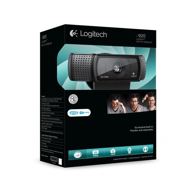 WebCam Logitech C920 Pro HD 15MP Full HD 1080p - 960-000764