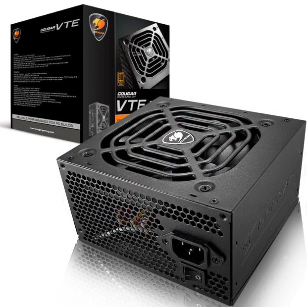 Fonte Cougar VTE 600W 80 Plus Bronze CGR BS-600 - 31VE060.0005P | ITX Gamer