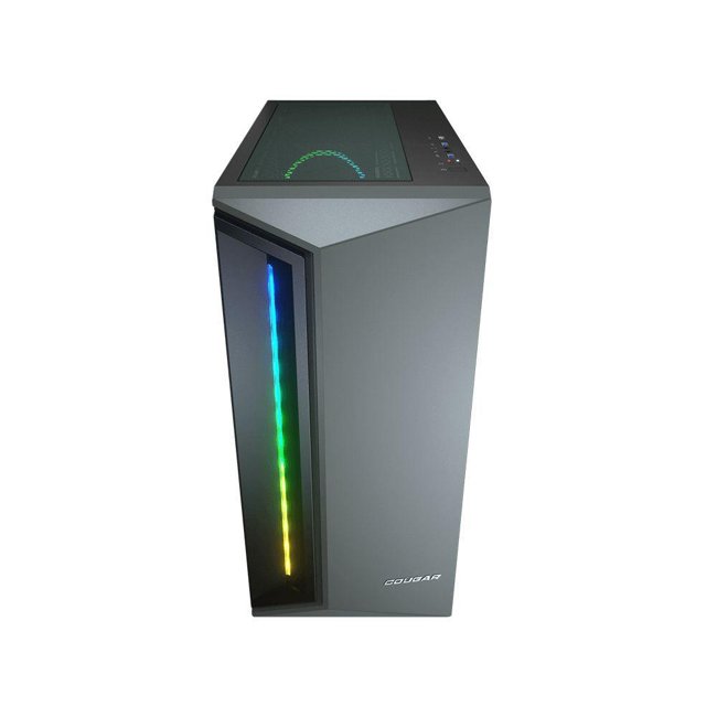 Gabinete Gamer Cougar DarkBlader X7 Midnight Green, Mid Tower, Vidro Temperado, 1x Fan – 385UM30-0005.