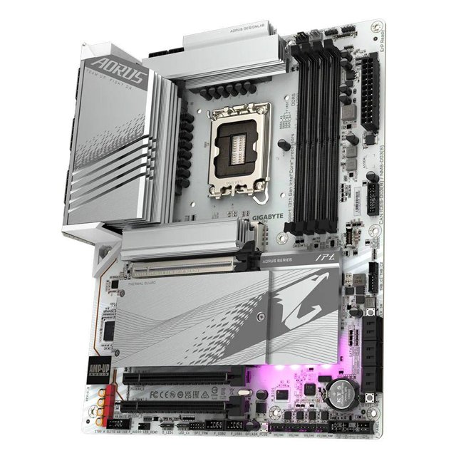 Placa Mãe Gigabyte Z790 Aorus Elite AX ICE, Chipset Z790, Intel LGA 1700, ATX, Wi-Fi, Bluetooth 5.3, DDR5