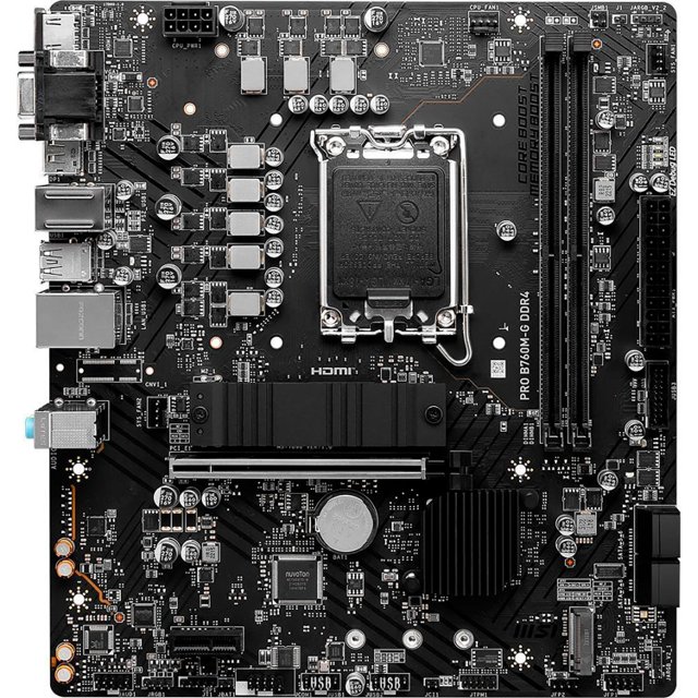 Placa Mae MSI PRO B760M-P, DDR4, Chipset B760, Socket LGA 1700 - 911 ...