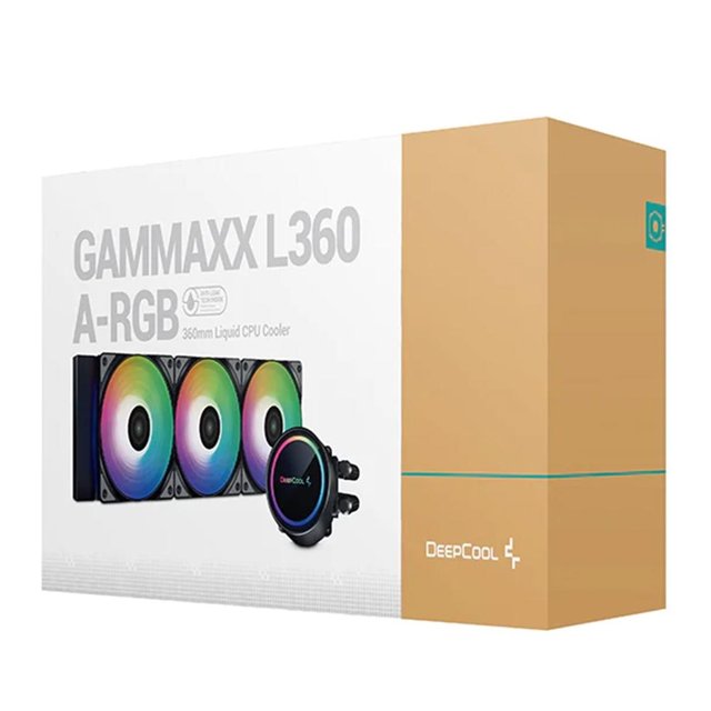 Water Cooler DeepCool Gammaxx L360, A-RGB 360mm, Intel-AMD - DP-H12CF-GL360-ARGB