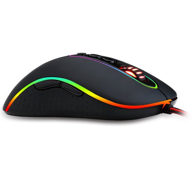 Mouse Gamer Redragon Phoenix Preto com Led RGB M702-2