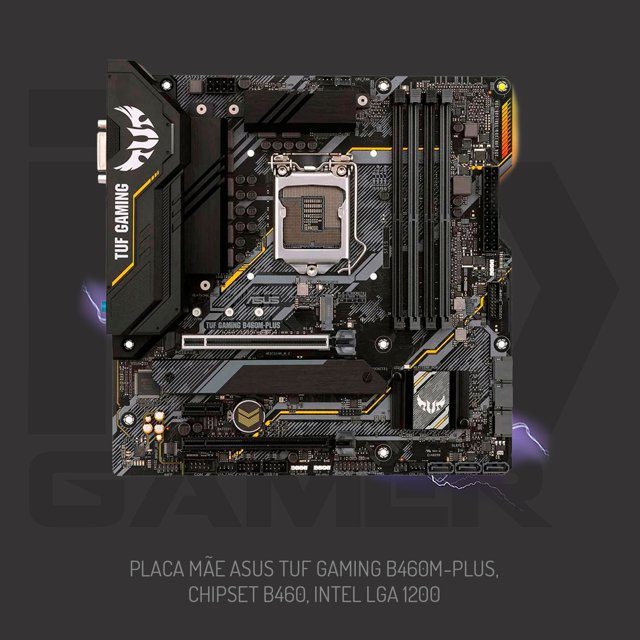 Kit Upgrade ITX Gamer Powered By Asus Processador Core I7 10700F + 