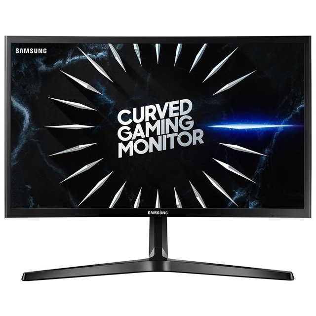 Monitor Gamer Samsung 23,5" Curvo, Full HD, HDMI/DisplayPort, FreeSync, 144Hz, Inclinacao Ajustavel - LC24RG50FQLMZD