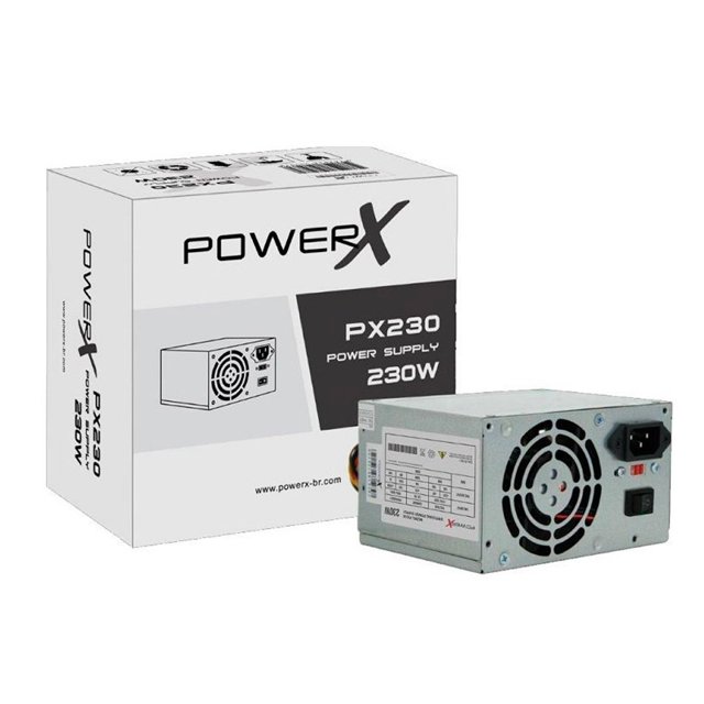 Fonte PowerX 230W Com Cabo PX230