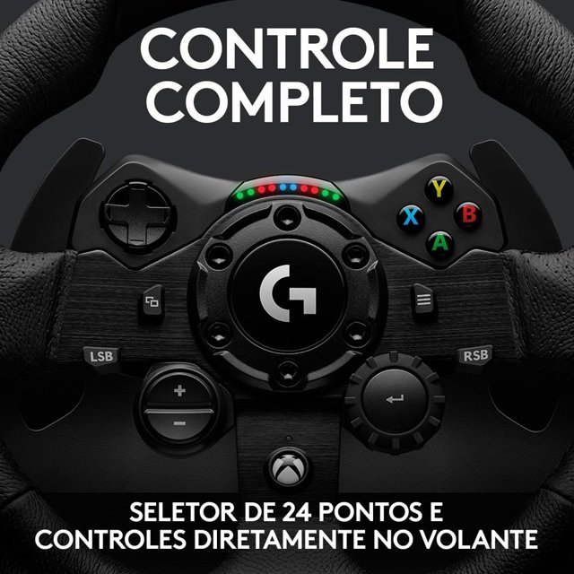 Volante Logitech G920 Driving Force, XBOX ONE/PC, 941-000122